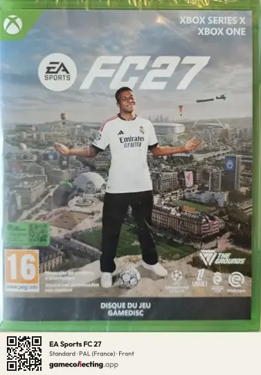 EA Sports FC 27 Xbox Series X, France box front
