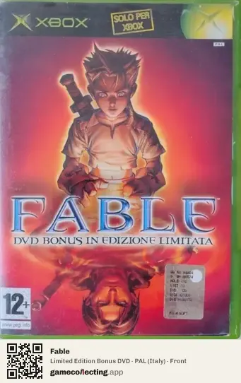 Fable Xbox, Italy box front