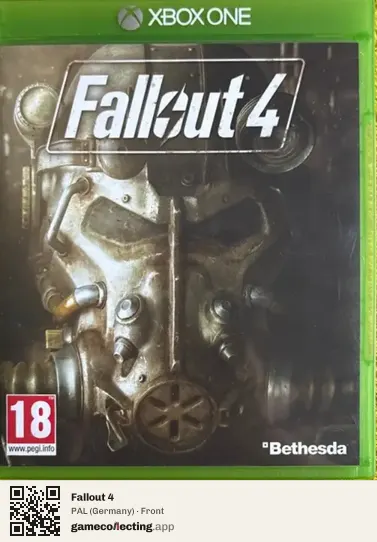 Fallout 4 Xbox One, Germany box front