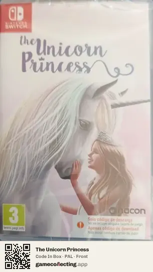 The Unicorn Princess Nintendo Switch, PAL box front
