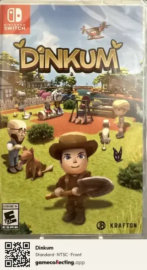 Dinkum Nintendo Switch, NTSC box front