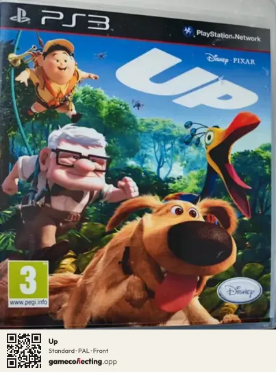 Up PlayStation 3, PAL box front