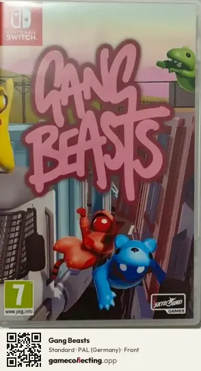 Gang Beasts Nintendo Switch, Germany box front