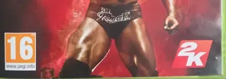 WWE 2K14, the USK square on its front
