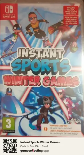 Instant Sports Winter Games Nintendo Switch, PAL box front
