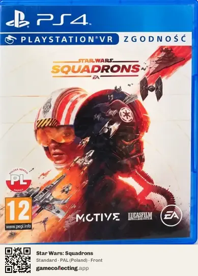 Star Wars: Squadrons PlayStation 4, Poland box front