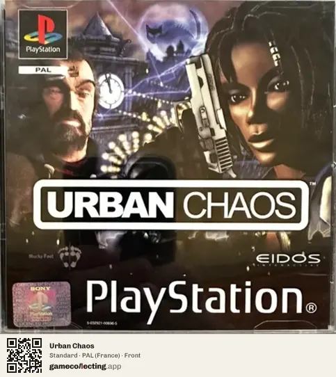 Urban Chaos PlayStation, France box front