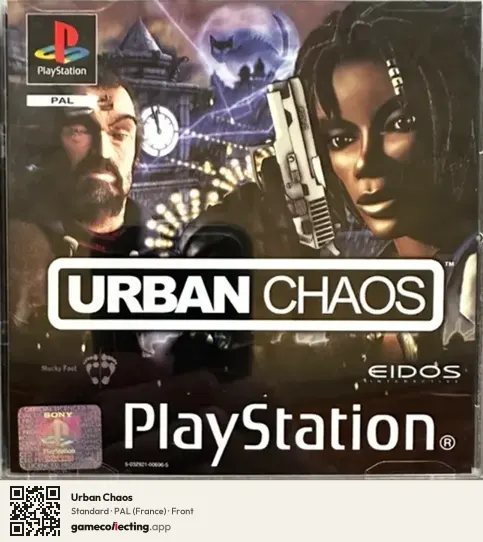 Urban Chaos PlayStation, France box front