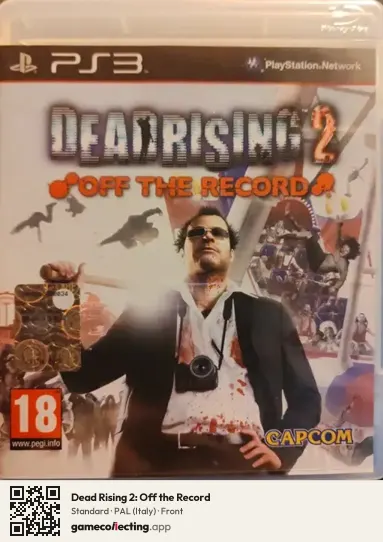 Dead Rising 2: Off the Record PlayStation 3, Italy box front