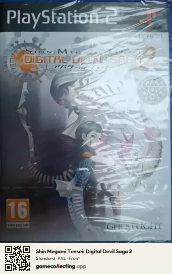Shin Megami Tensei: Digital Devil Saga 2 PlayStation 2, PAL box front