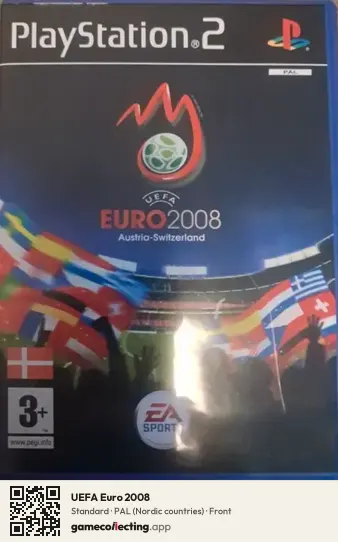 UEFA Euro 2008 PlayStation 2, Nordic countries box front