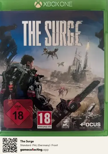 The Surge Xbox One, Germany box front