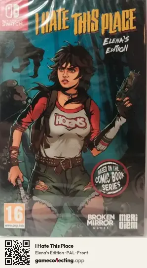 I Hate This Place Nintendo Switch, PAL box front