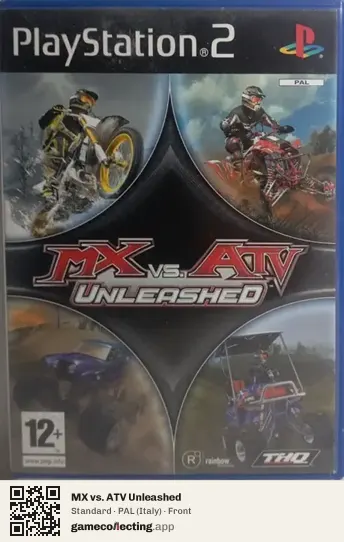MX vs. ATV Unleashed PlayStation 2, Italy box front