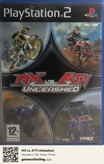 MX vs. ATV Unleashed PlayStation 2, Italy box front
