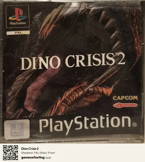 Dino Crisis 2 PlayStation, Italy box front