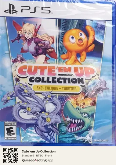 Cute 'em Up Collection PlayStation 5, NTSC box front