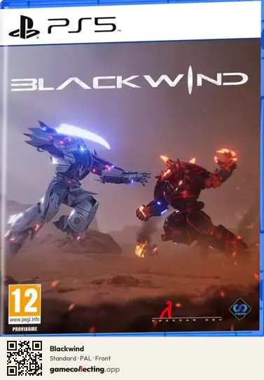 Blackwind PlayStation 5, PAL box front