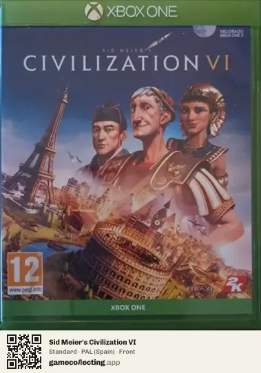 Sid Meier's Civilization VI Xbox One, Spain box front
