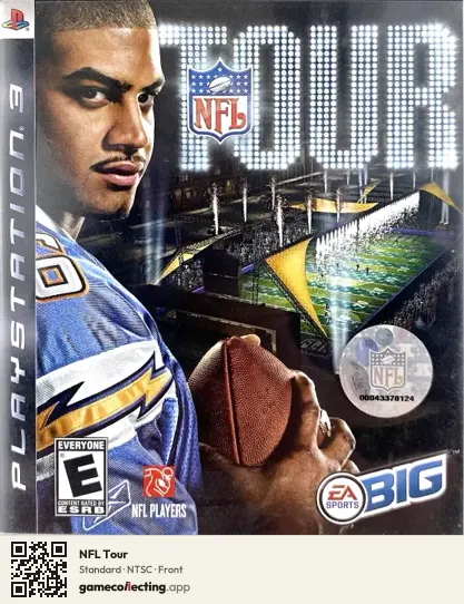 NFL Tour PlayStation 3, NTSC box front