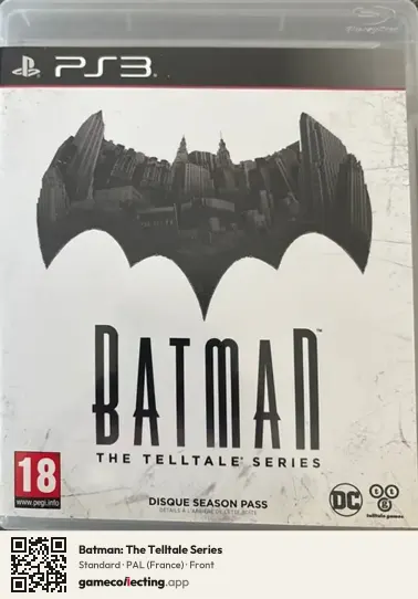 Batman: The Telltale Series PlayStation 3, France box front