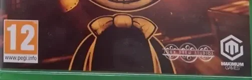 Bendy and the Ink Machine, the PEGI square on its front