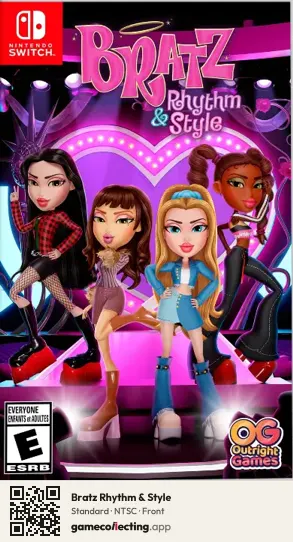 Bratz Rhythm & Style Nintendo Switch, NTSC box front