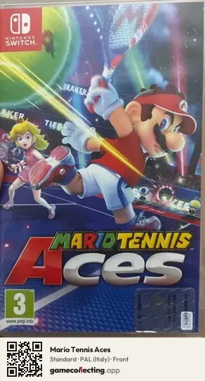 Mario Tennis Aces Nintendo Switch, Italy box front