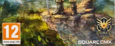Dragon Quest III HD-2D Remake, the PEGI square on its front