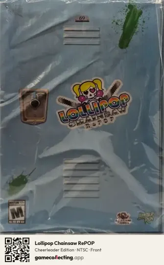 Lollipop Chainsaw RePOP PlayStation 5, NTSC box front
