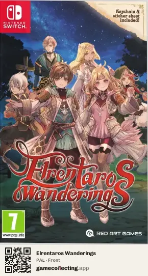 Elrentaros Wanderings Nintendo Switch, PAL box front