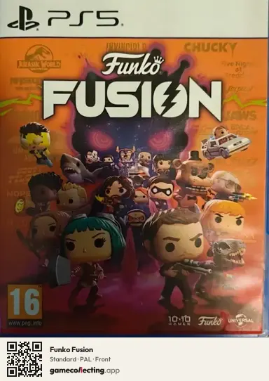 Funko Fusion PlayStation 5, PAL box front