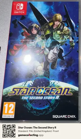 Star Ocean: The Second Story R Nintendo Switch, United Kingdom box front
