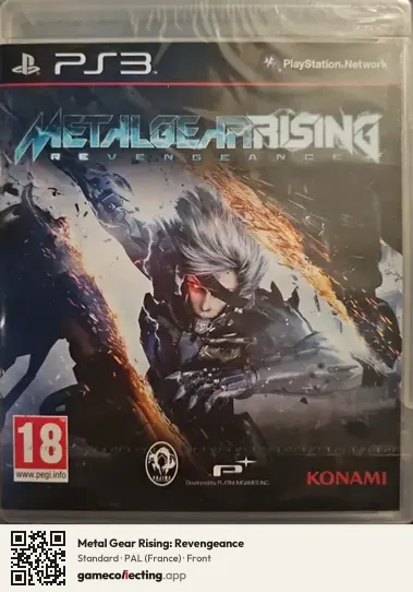 Metal Gear Rising: Revengeance PlayStation 3, France box front