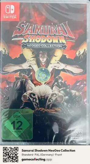 Samurai Shodown NeoGeo Collection Nintendo Switch, Germany box front