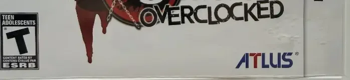 Shin Megami Tensei: Devil Survivor Overclocked, the ESRB box on its front