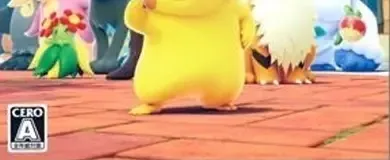 Detective Pikachu Returns, the CERO letter on its front
