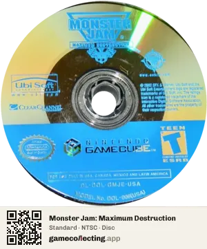 Monster Jam: Maximum Destruction Nintendo GameCube, NTSC disc