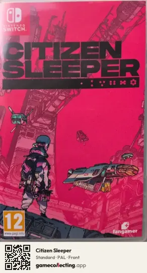 Citizen Sleeper Nintendo Switch, PAL box front