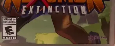 Nexomon: Extinction, the ESRB box on its front