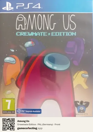 Among Us PlayStation 4, Germany box front
