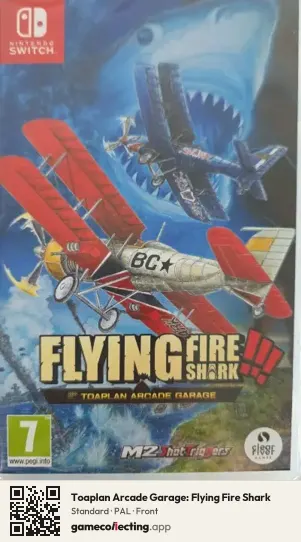 Toaplan Arcade Garage: Flying Fire Shark Nintendo Switch, PAL box front