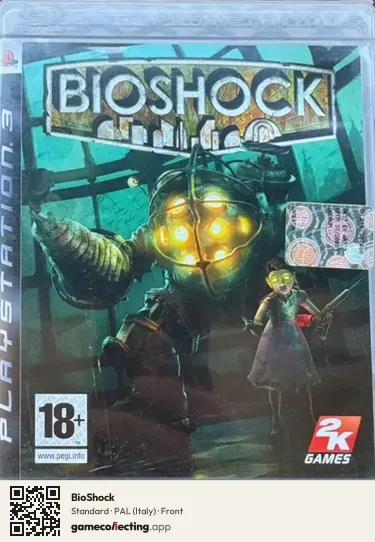 BioShock PlayStation 3, Italy box front