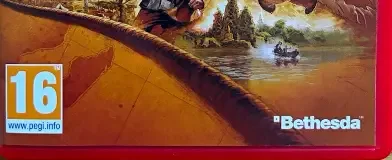 Indiana Jones and the Great Circle, the USK square on its front