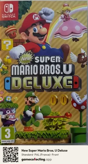 New Super Mario Bros. U Deluxe Nintendo Switch, France box front