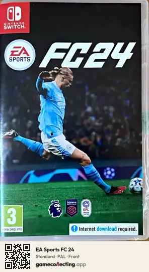 EA Sports FC 24 Nintendo Switch, PAL box front