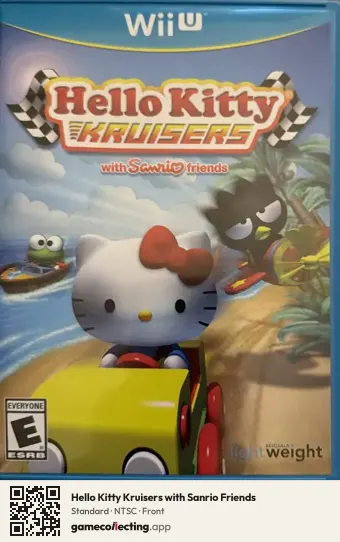 Hello Kitty Kruisers with Sanrio Friends Nintendo Wii U, NTSC box front