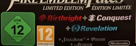 Fire Emblem Fates, the USK square on its front