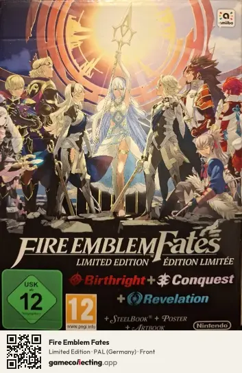 Fire Emblem Fates Nintendo 3DS, Germany box front