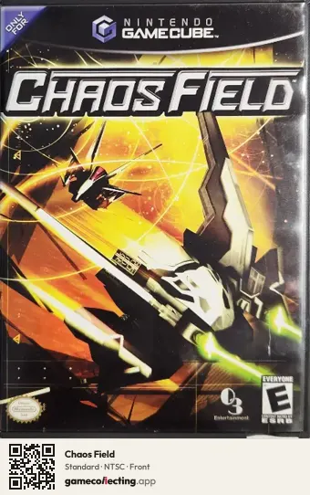 Chaos Field Nintendo GameCube, NTSC box front